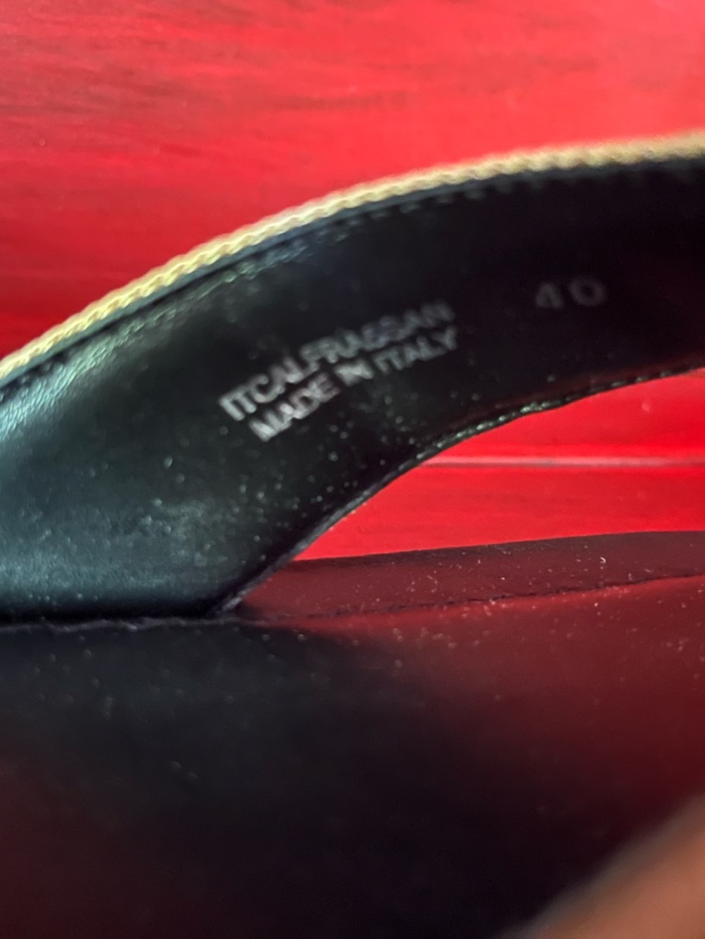 Burberry Black Leather Ballet Flats - Picture 5 of 16